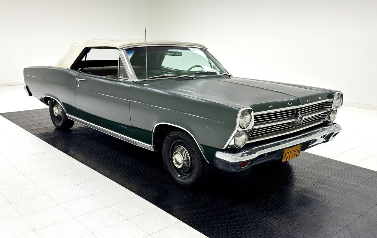 Ford-Fairlane-Cabriolet-1966-Green-Gold-131667-9