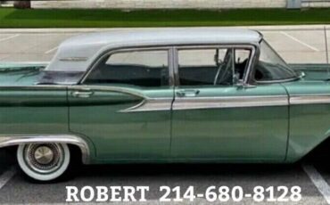 Ford-Fairlane-Galaxie-500-Berline-1959-Green-Beige-61155-8