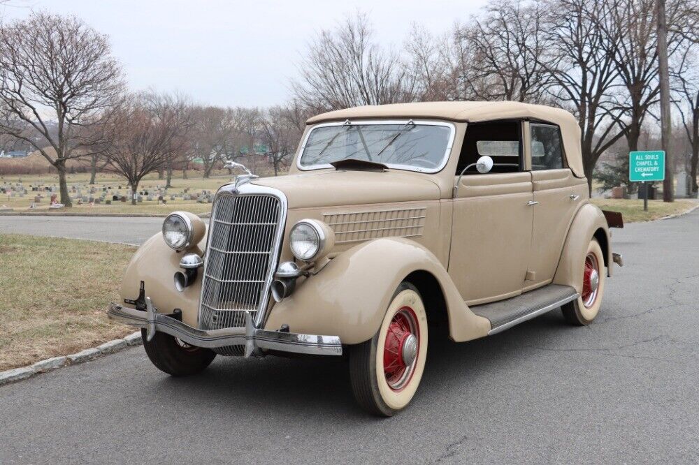 Ford-Model-48-1935-Tan-Brown-0