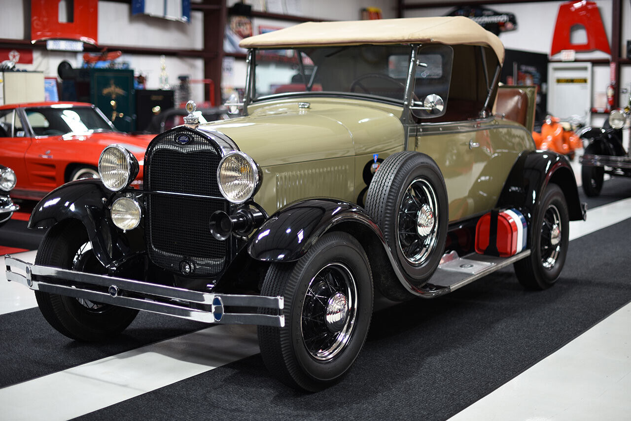 Ford-Model-A-Cabriolet-1928-Tan-Brown-4006-1