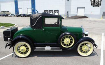 Ford-Model-A-Coupe-1929-Green-Brown-89407-6