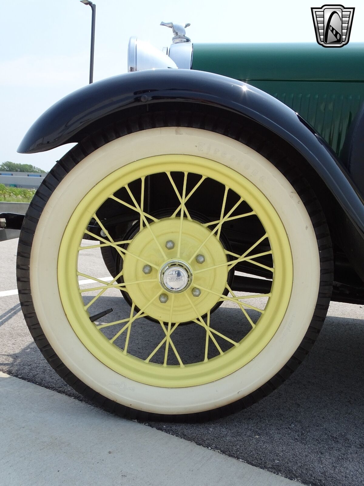 Ford-Model-A-Coupe-1929-Green-Brown-89407-8