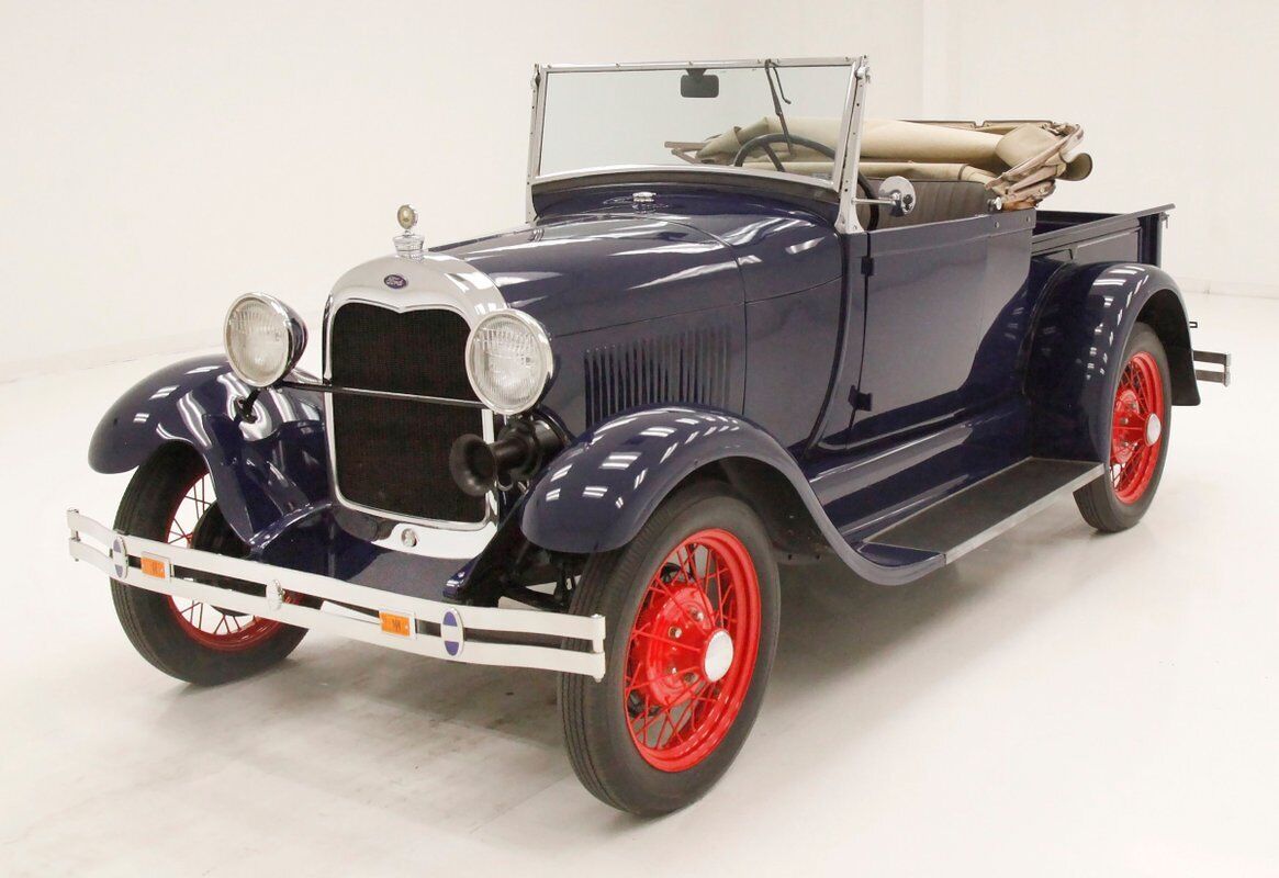 Ford-Model-A-Pickup-1928-Blue-Brown-16092-1