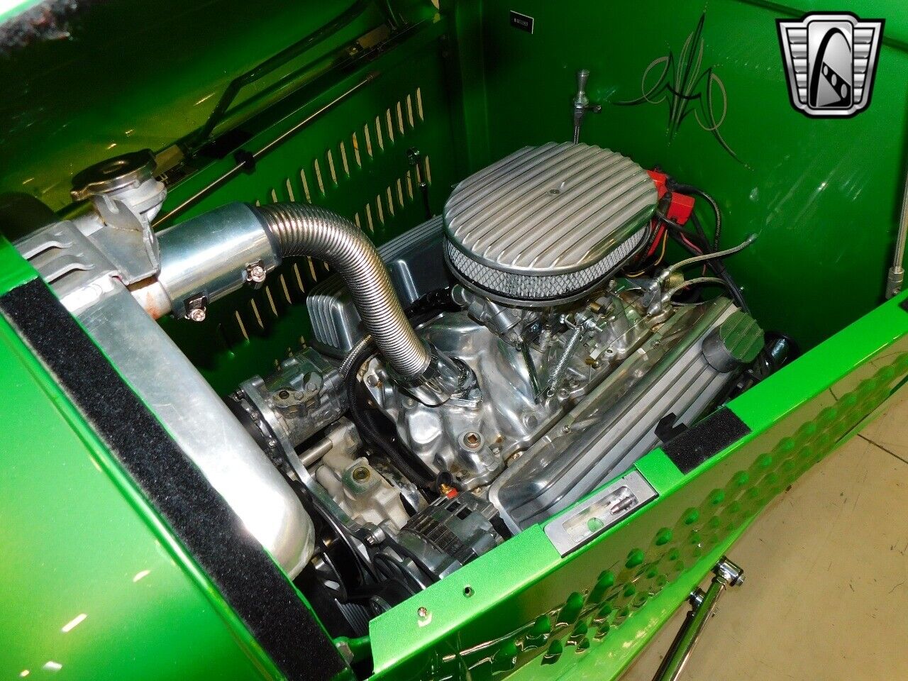 Ford-Model-B-1932-Green-Tan-3721-9