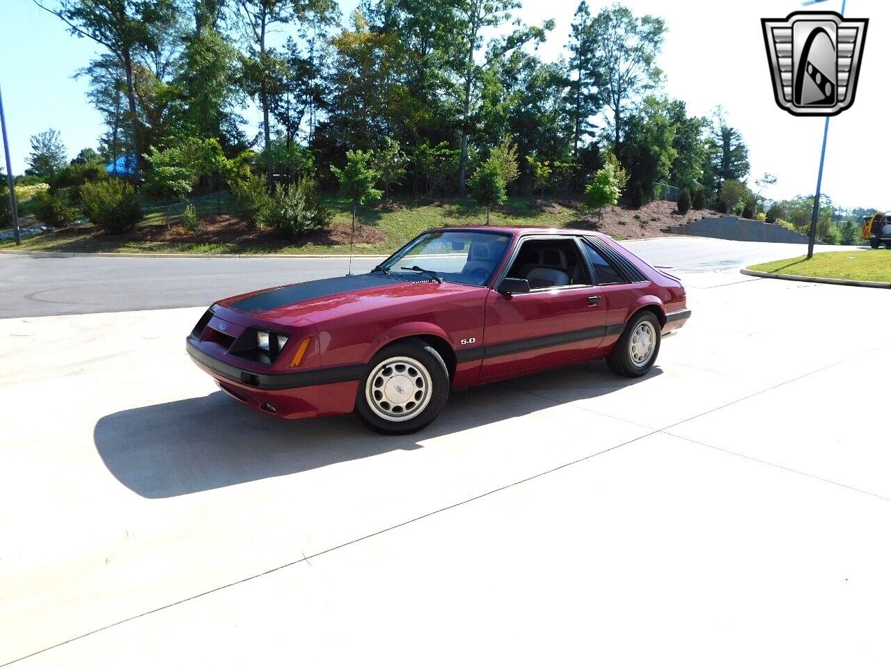 Ford-Mustang-1986-Red-Gray-82043-2