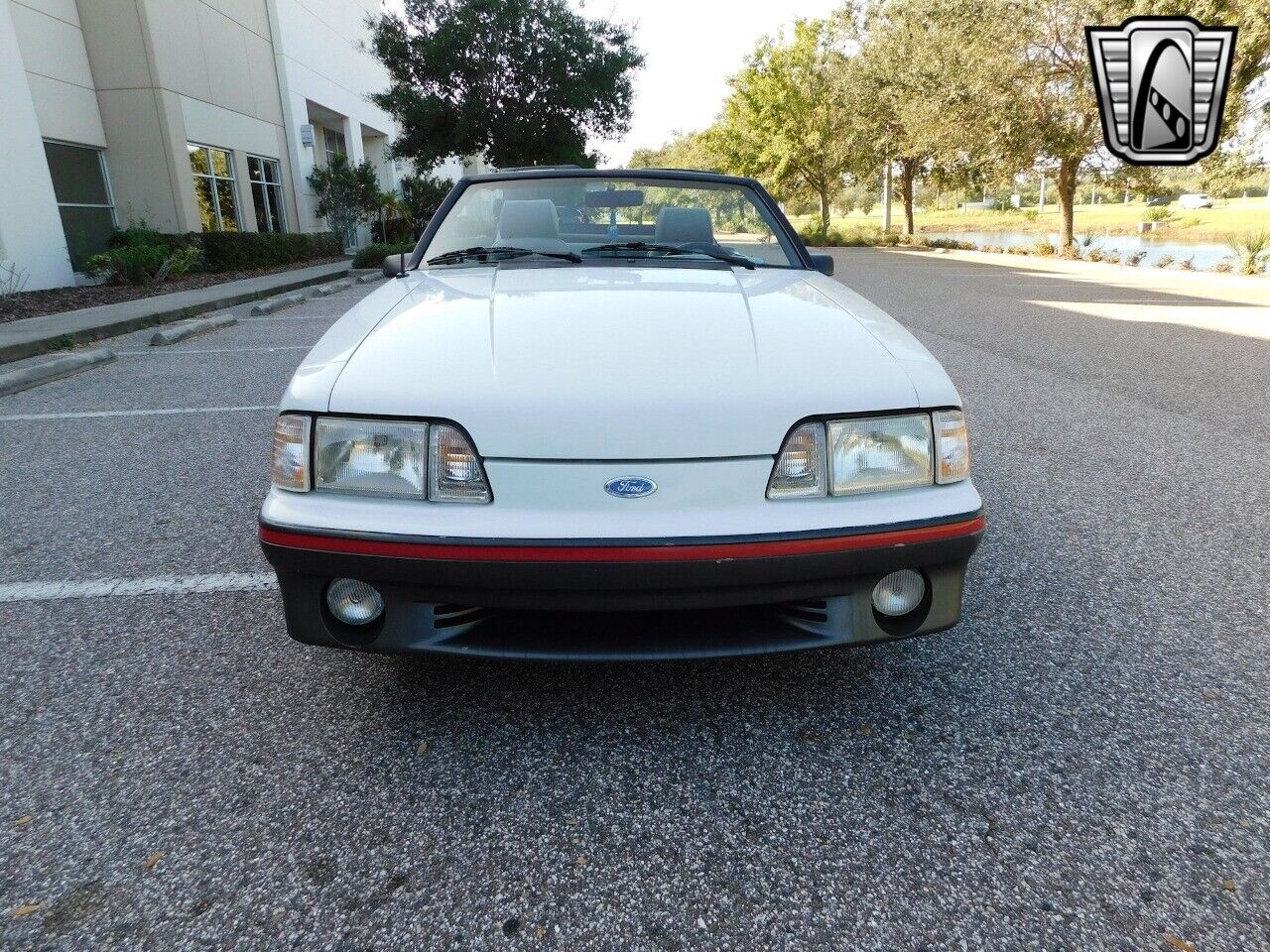 Ford-Mustang-1987-White-Gray-157587-2