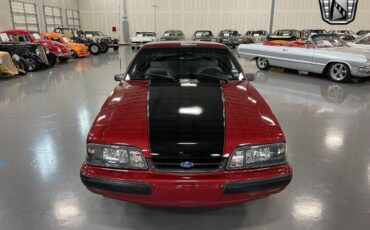 Ford-Mustang-1991-Maroon-Black-94245-2