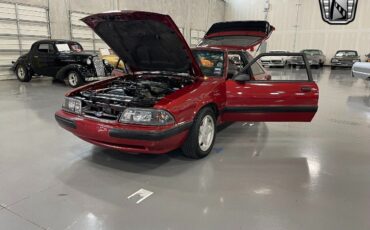 Ford-Mustang-1991-Maroon-Black-94245-8