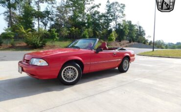 Ford-Mustang-Cabriolet-1992-Red-Red-91350-2