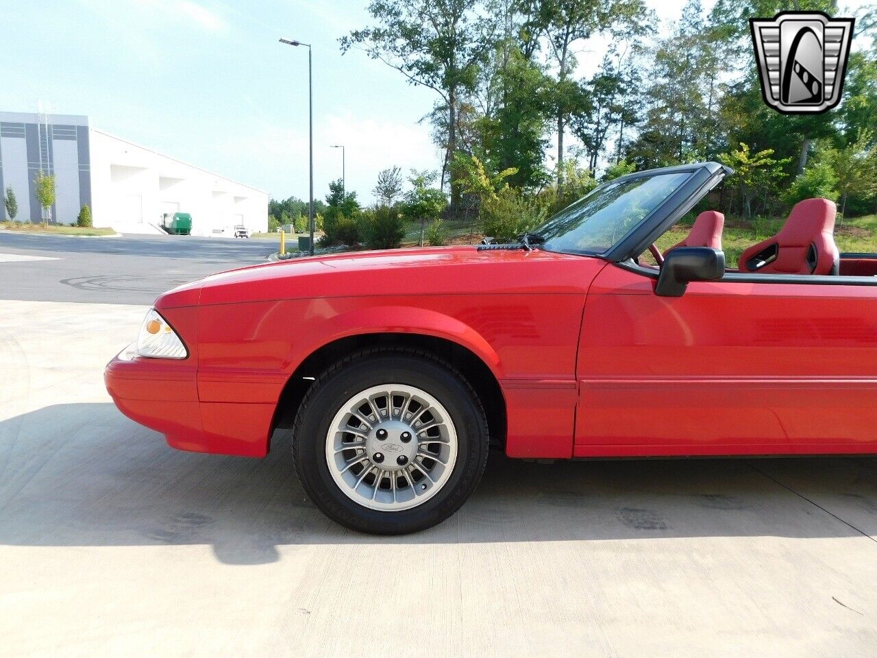 Ford-Mustang-Cabriolet-1992-Red-Red-91350-5