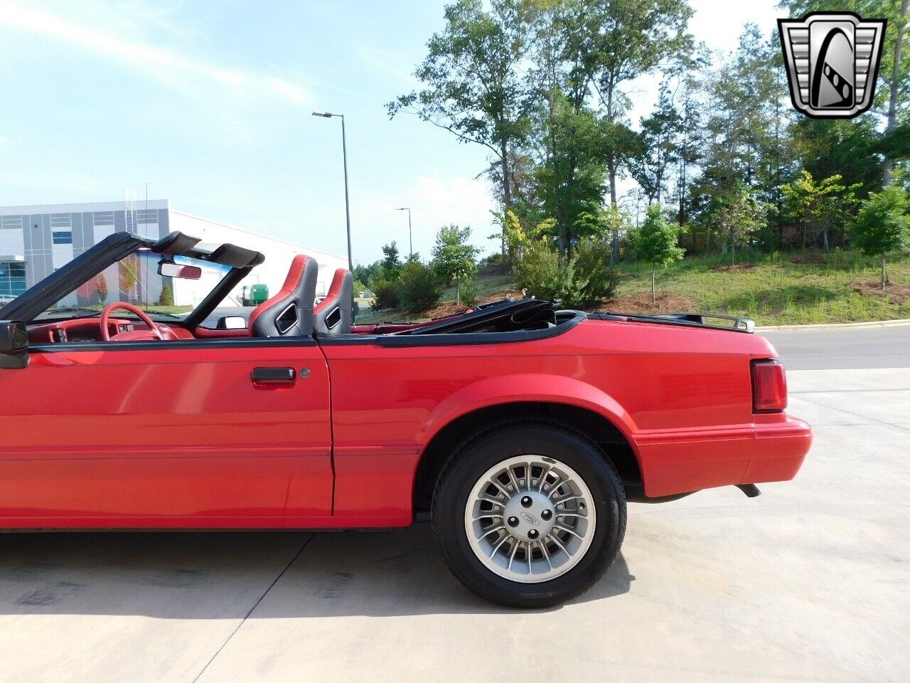 Ford-Mustang-Cabriolet-1992-Red-Red-91350-7