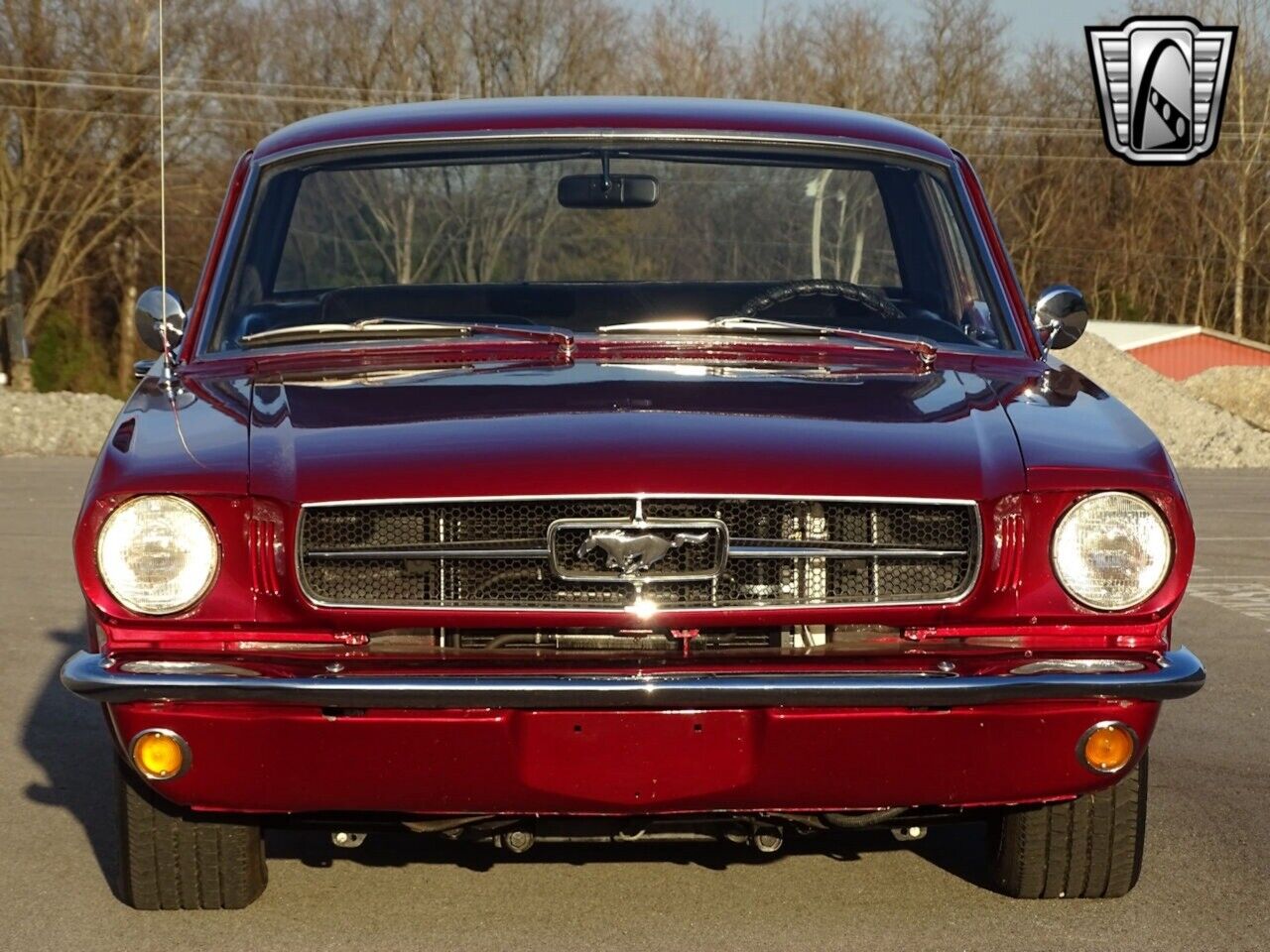 Ford-Mustang-Coupe-1965-Maroon-Black-95342-2