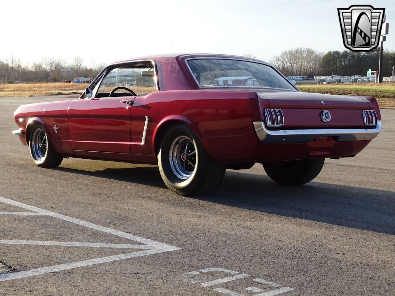 Ford-Mustang-Coupe-1965-Maroon-Black-95342-6