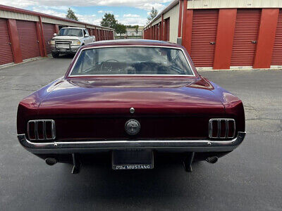 Ford-Mustang-Coupe-1966-Burgundy-Black-0-3