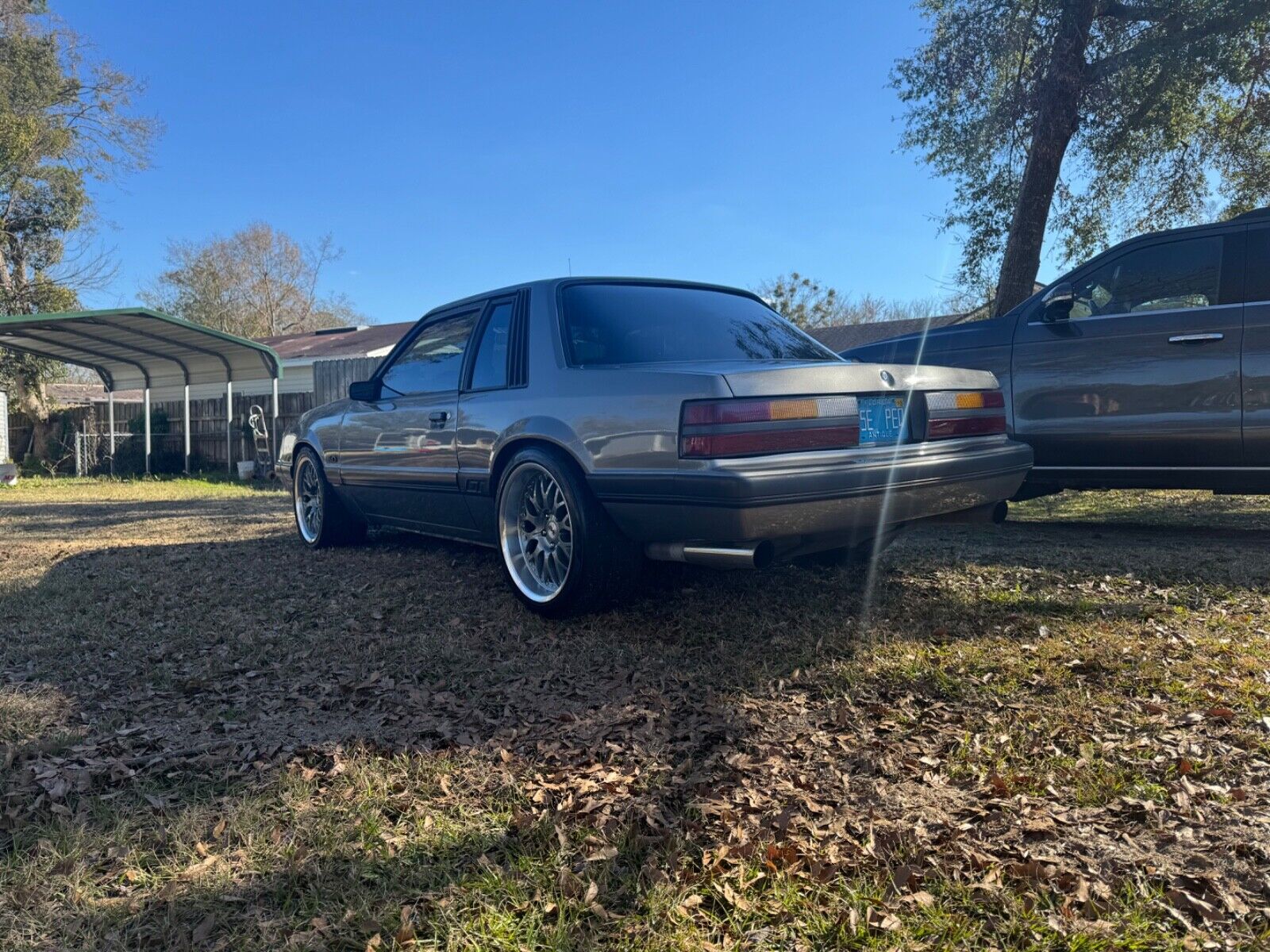 Ford-Mustang-Coupe-1986-Gray-73547-13