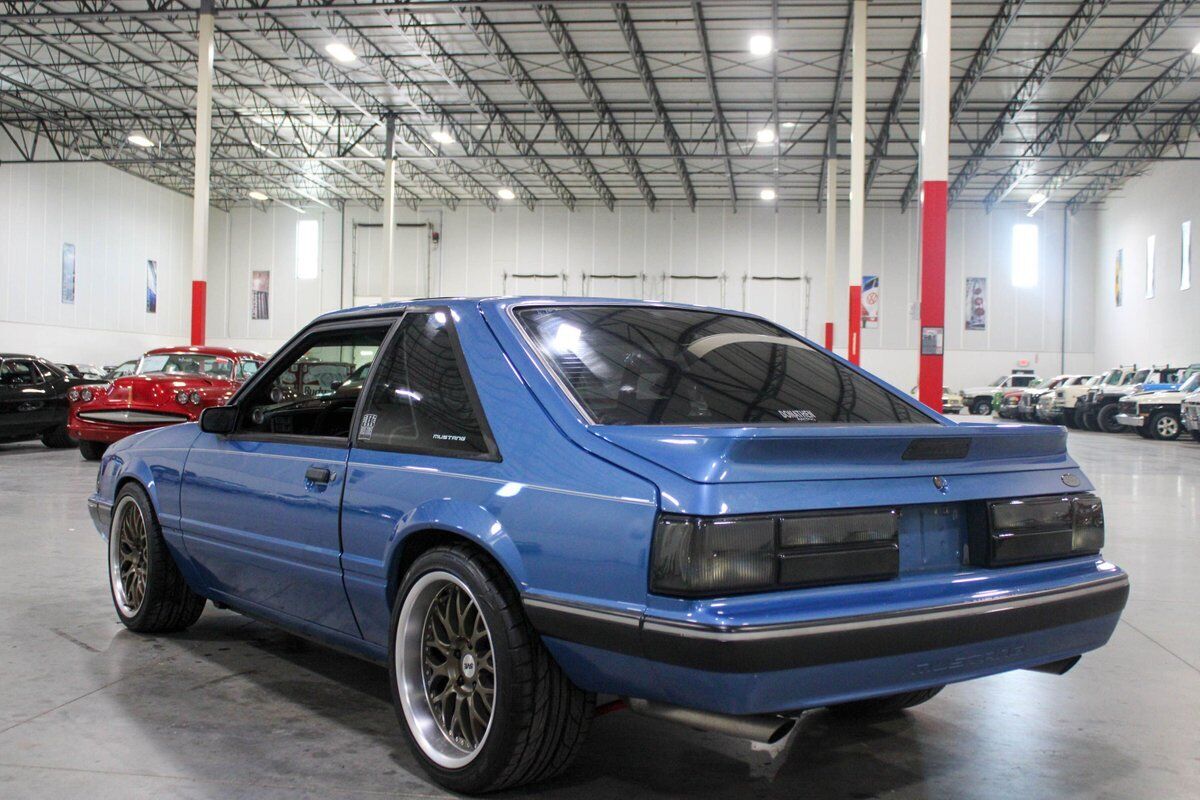 Ford-Mustang-Coupe-1989-Blue-Gray-134607-2