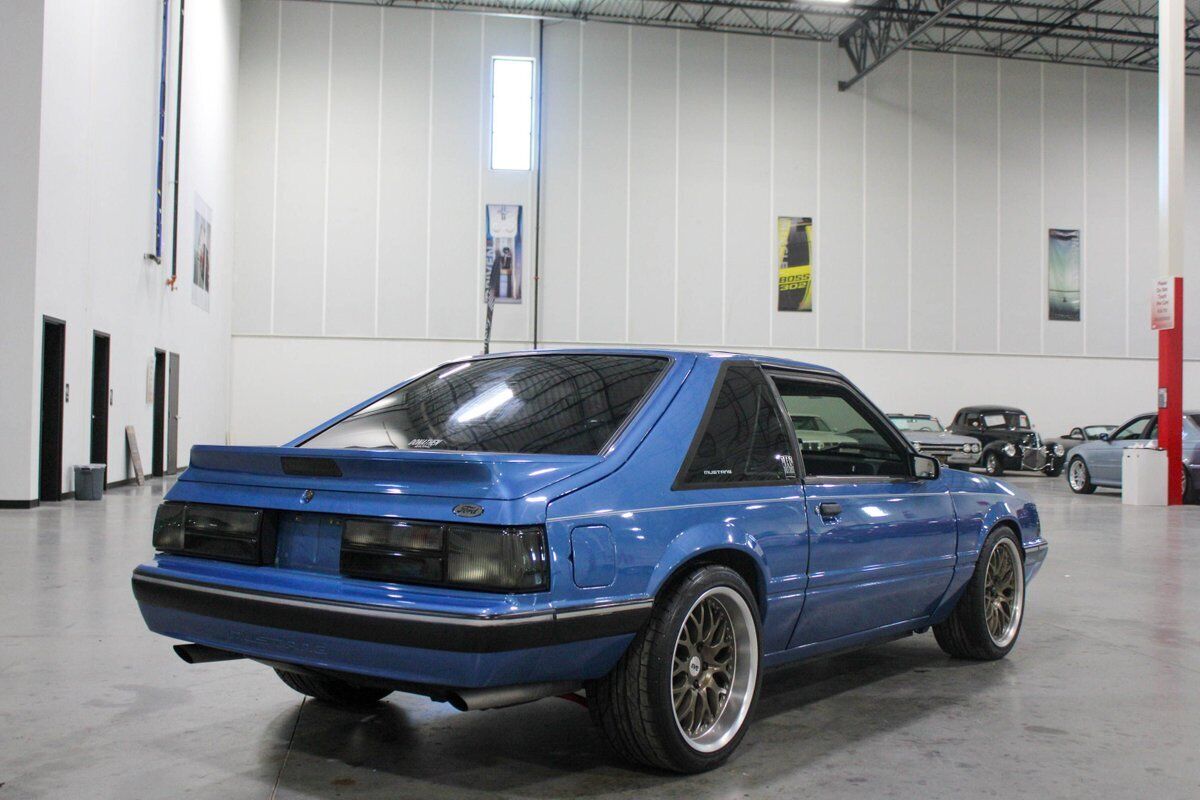 Ford-Mustang-Coupe-1989-Blue-Gray-134607-4