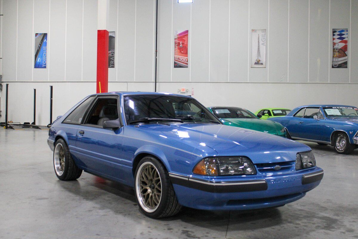 Ford-Mustang-Coupe-1989-Blue-Gray-134607-6