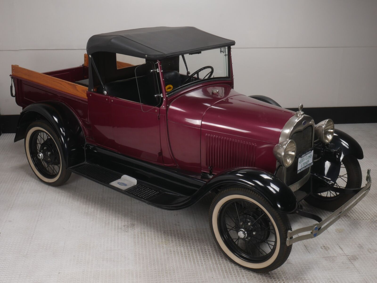 Ford-Other-Pickups-Pickup-1929-Burgundy-Black-0-1