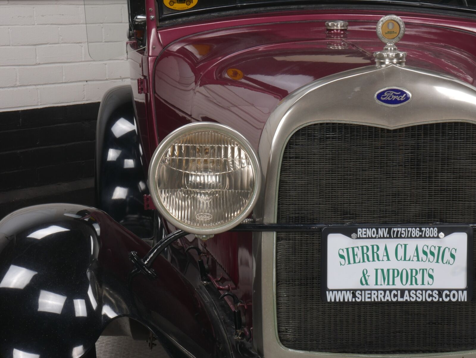 Ford-Other-Pickups-Pickup-1929-Burgundy-Black-0-5