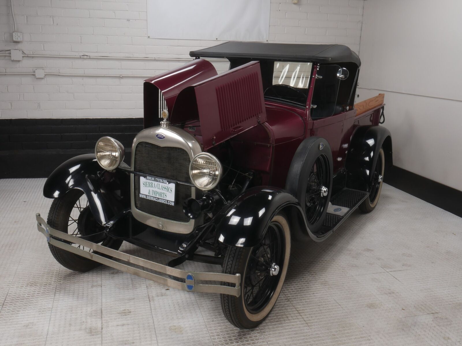 Ford-Other-Pickups-Pickup-1929-Burgundy-Black-0-7