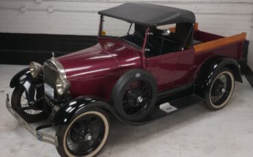 Ford-Other-Pickups-Pickup-1929-Burgundy-Black-0-9