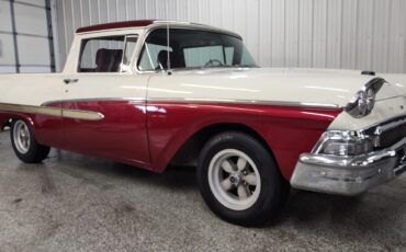 Ford-Ranchero-Pickup-1958-Red-93516-5