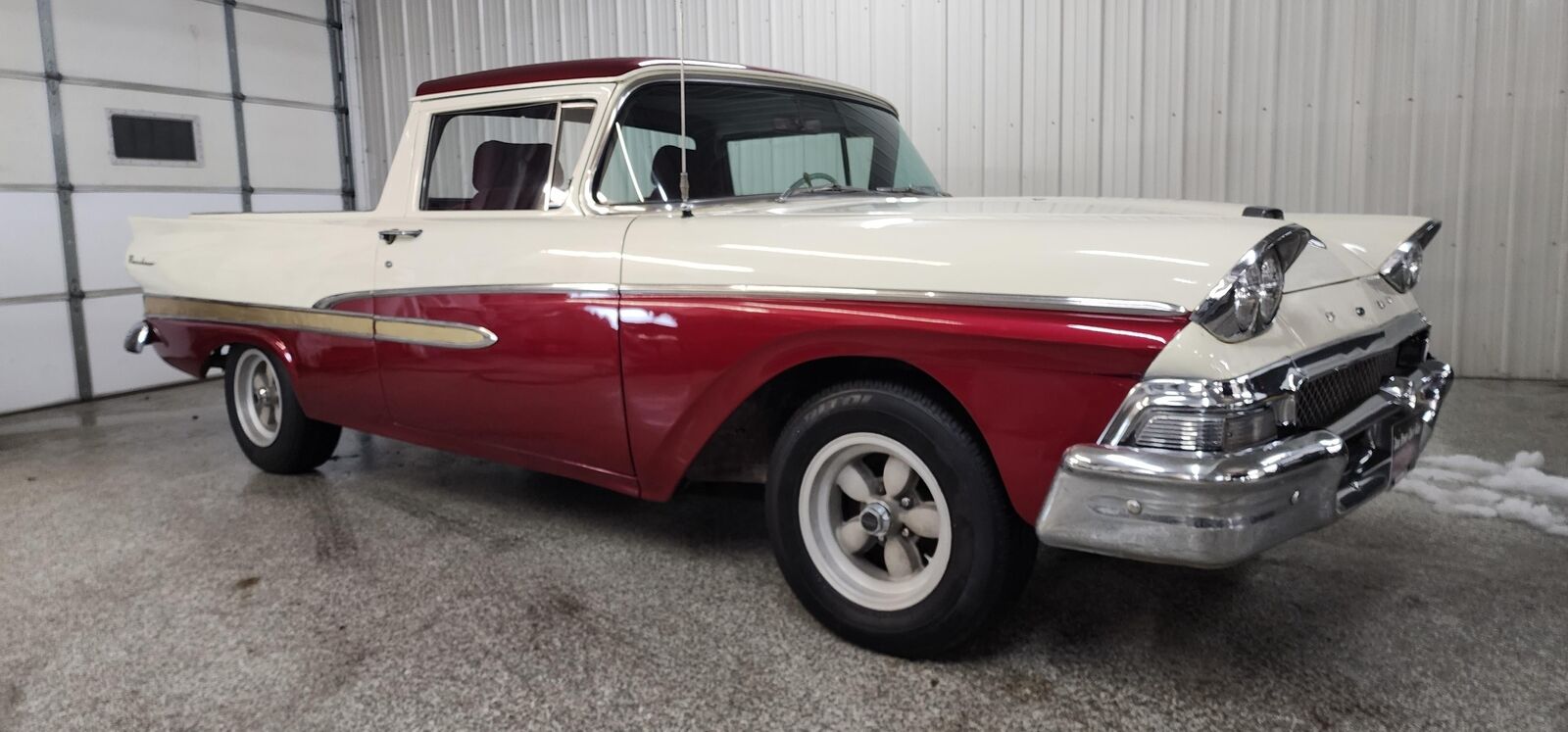 Ford-Ranchero-Pickup-1958-Red-93516-5