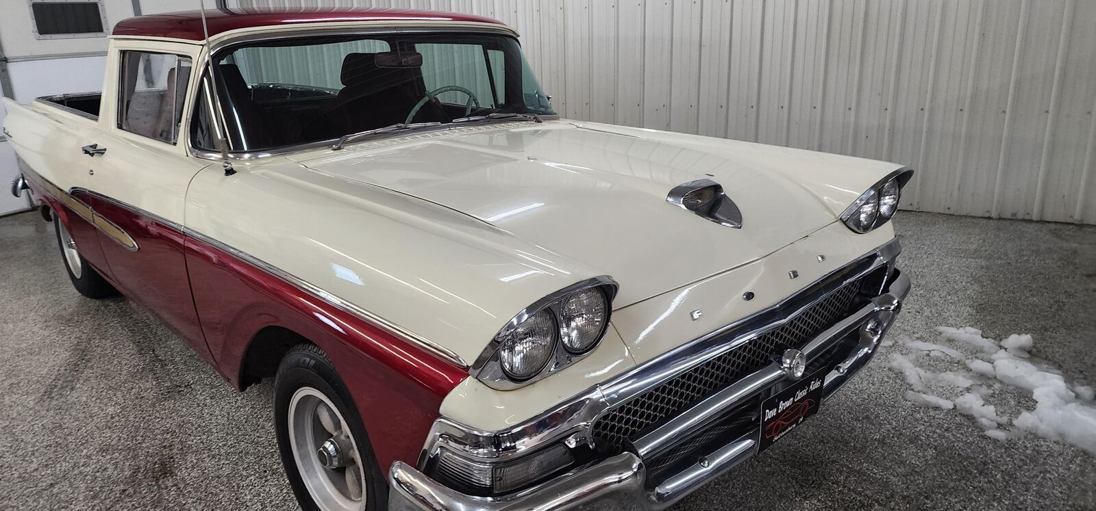 Ford-Ranchero-Pickup-1958-Red-93516-6