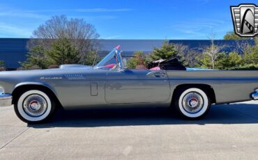 Ford-Thunderbird-1957-Gray-Red-107804-3