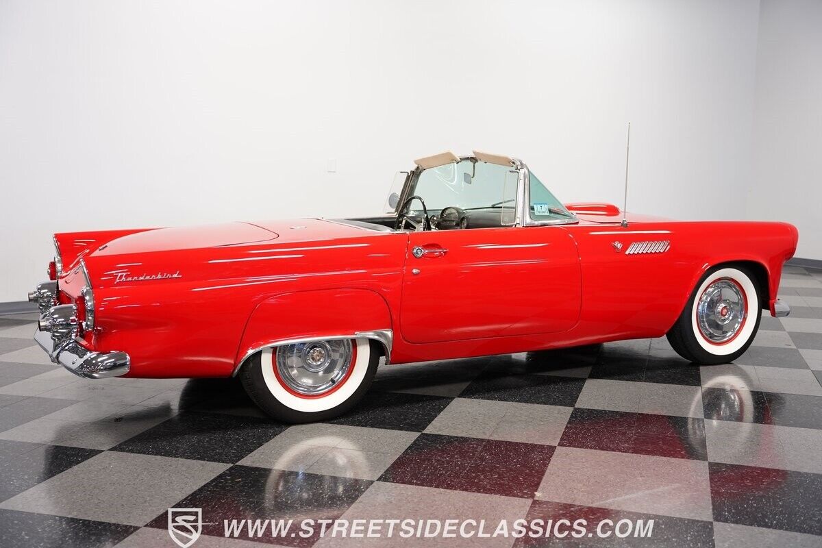 Ford-Thunderbird-Cabriolet-1955-Red-Black-131683-14