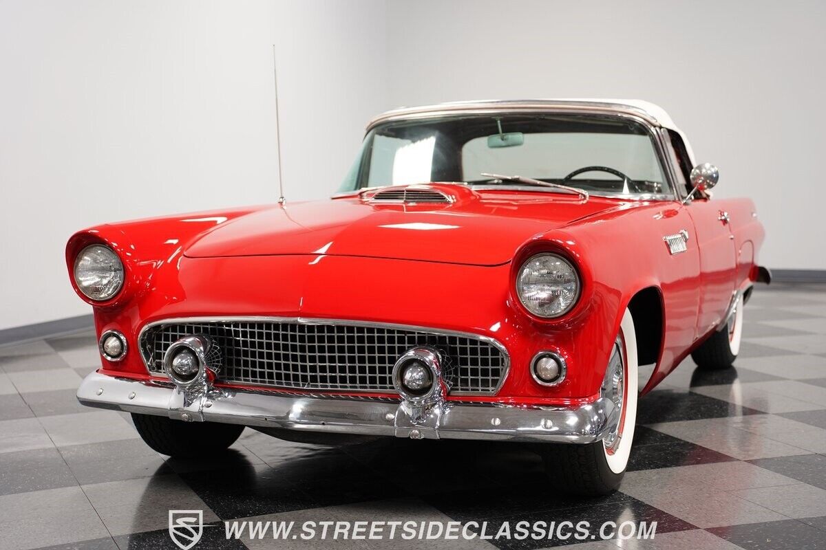 Ford-Thunderbird-Cabriolet-1955-Red-Black-131683-22