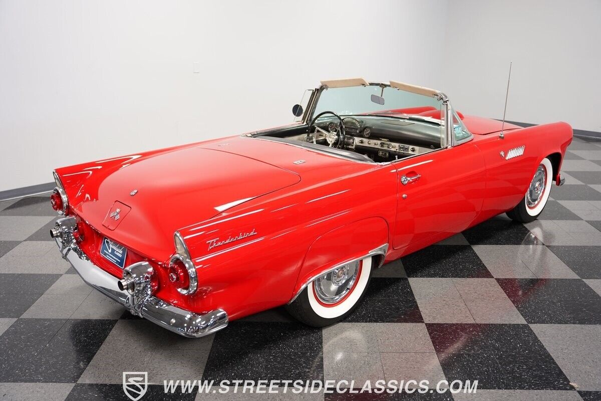 Ford-Thunderbird-Cabriolet-1955-Red-Black-131683-29