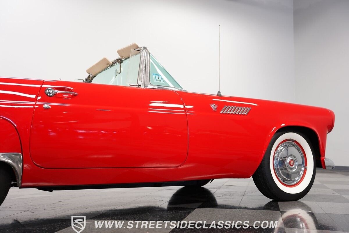 Ford-Thunderbird-Cabriolet-1955-Red-Black-131683-31