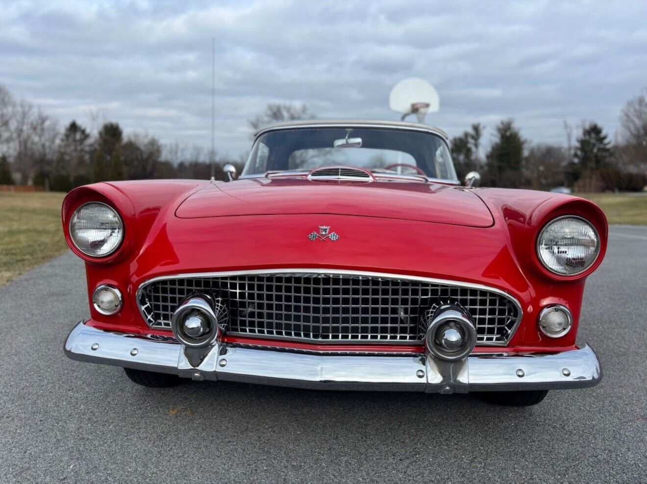 Ford-Thunderbird-Cabriolet-1955-Red-Red-23818-6