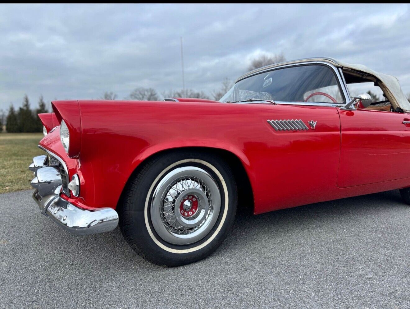 Ford-Thunderbird-Cabriolet-1955-Red-Red-23818-7