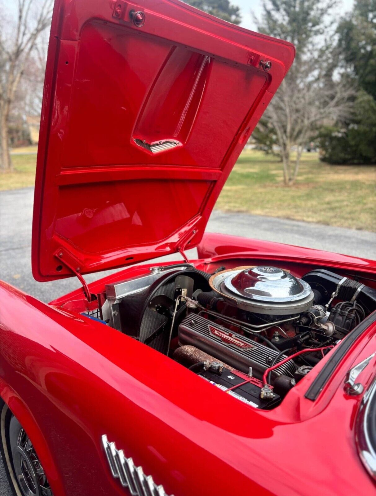 Ford-Thunderbird-Cabriolet-1955-Red-Red-23818-9