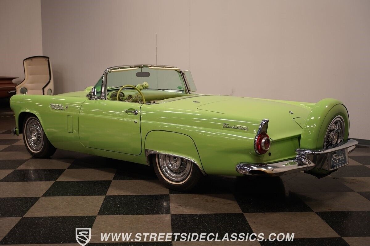 Ford-Thunderbird-Cabriolet-1956-Green-Green-135793-11