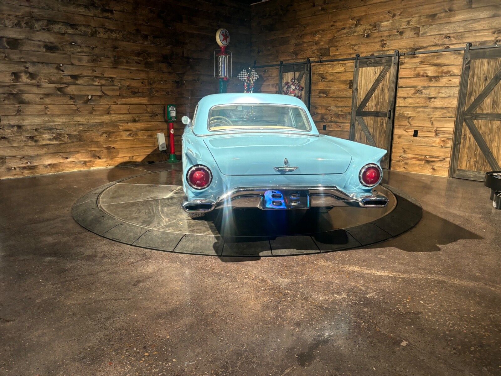 Ford-Thunderbird-Cabriolet-1957-Blue-White-7403-6