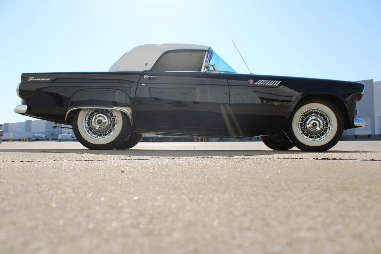 Ford-Thunderbird-Coupe-1955-Black-White-125680-7