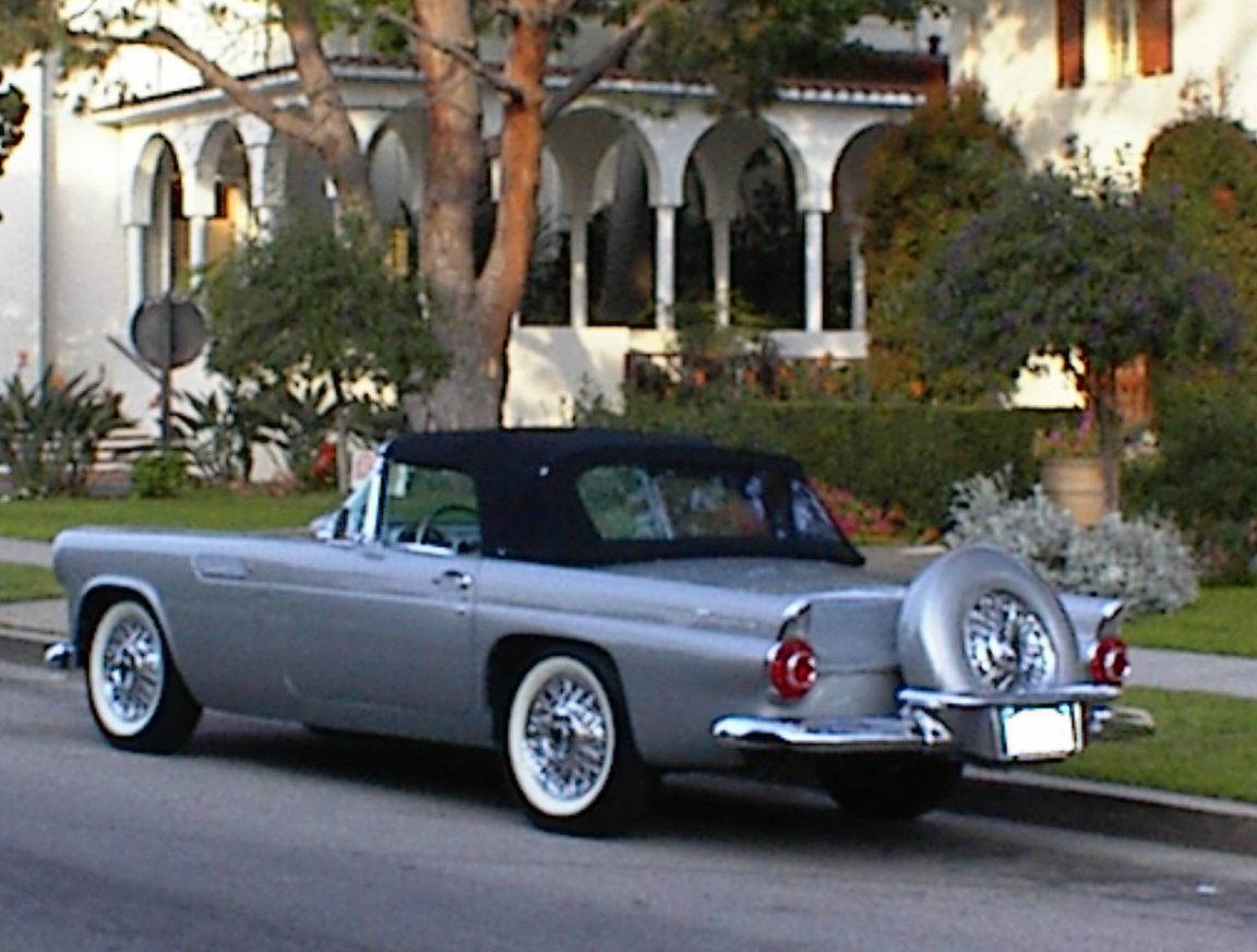 Ford-Thunderbird-convertible-1956-silver-80467-1