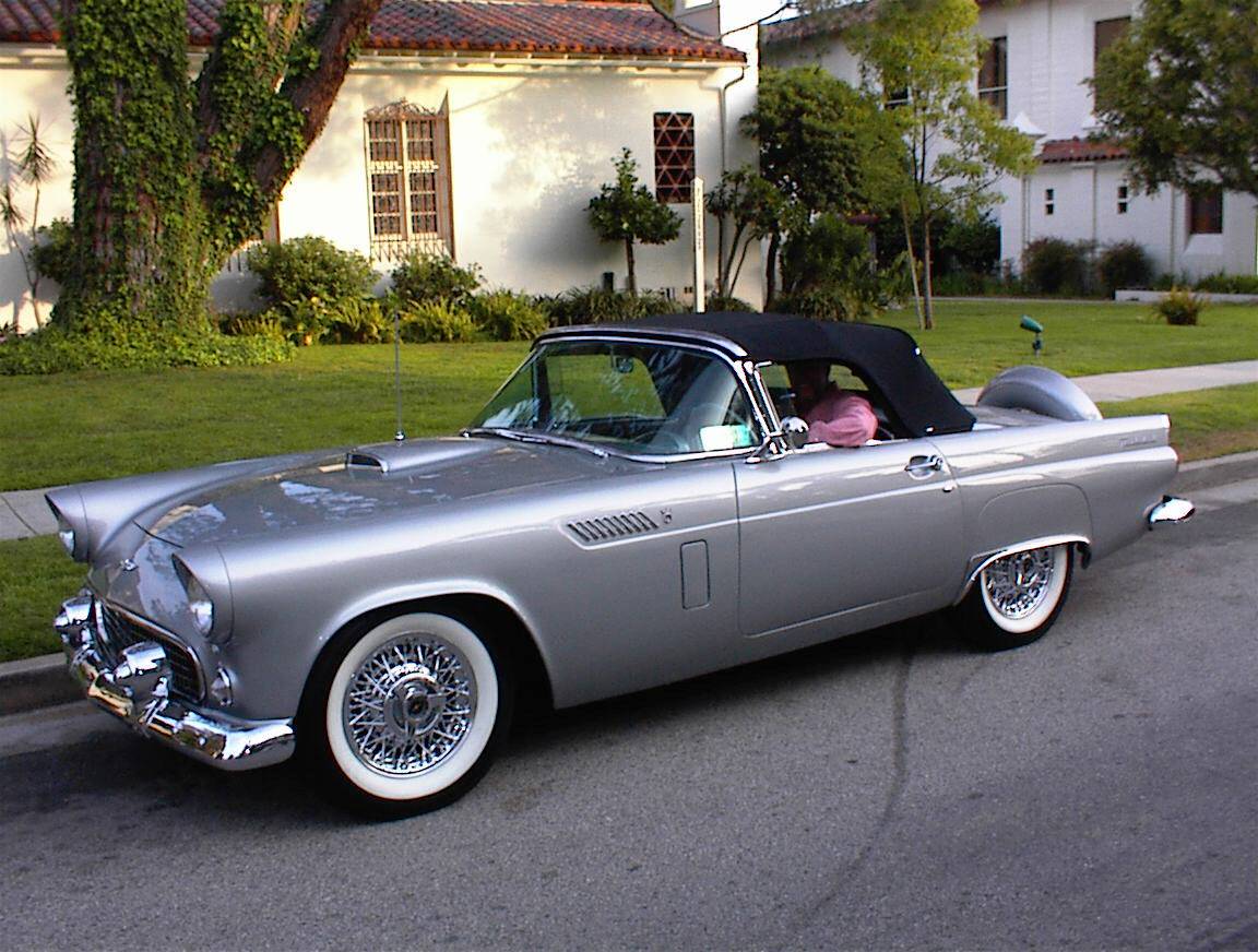 Ford-Thunderbird-convertible-1956-silver-80467-3