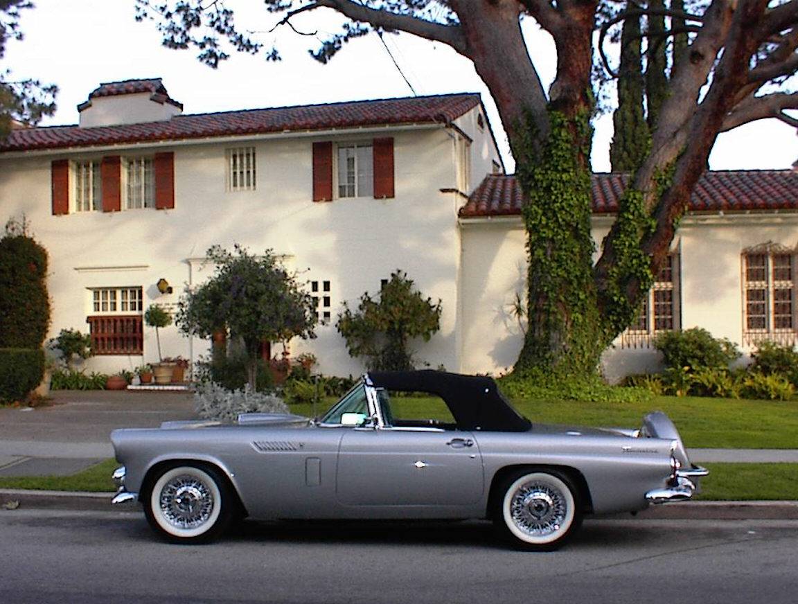 Ford-Thunderbird-convertible-1956-silver-80467