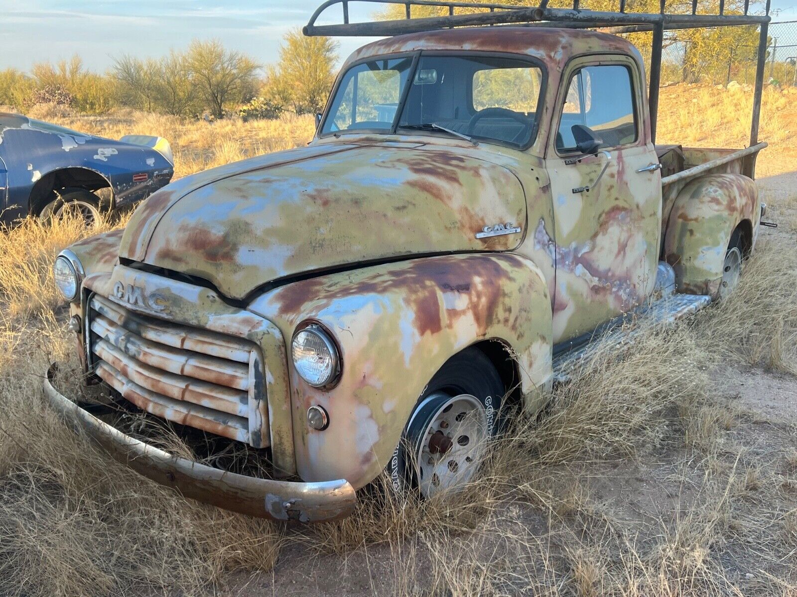 GMC-12-Ton-Pickup-1952-Blue-225308-2