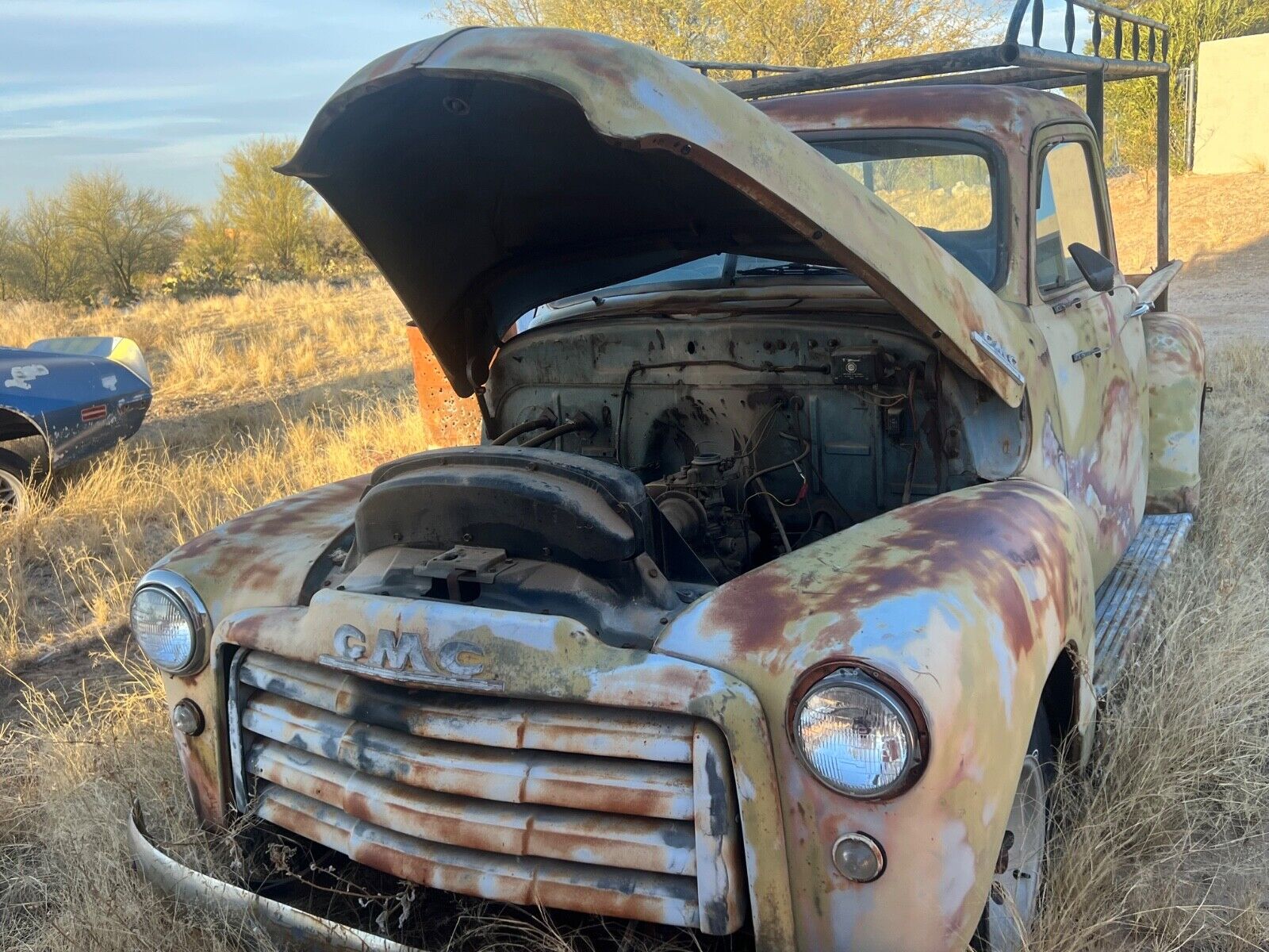 GMC-12-Ton-Pickup-1952-Blue-22531-4