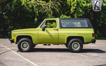 GMC-Blazer-Cabriolet-1984-Green-Tan-88253-3