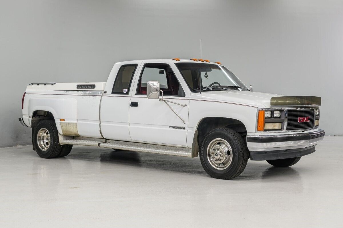 GMC-Sierra-3500-1989-White-Maroon-186325-8