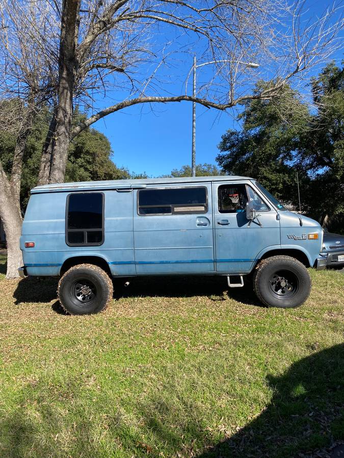 Gmc-Vandura-3500-1979-blue-64374-1