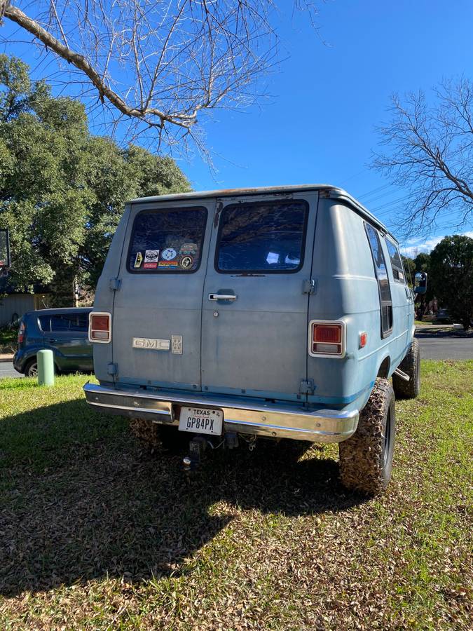 Gmc-Vandura-3500-1979-blue-64374-2