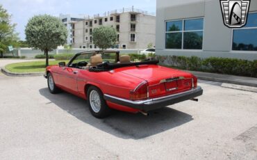 Jaguar-XJ-1990-Red-Tan-104229-5